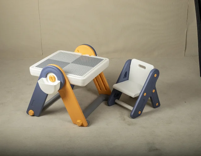 Children Adjustable Multi-functional Whiteboard Kids Magnetic Drawing Board With Toy Plastic Storage Box