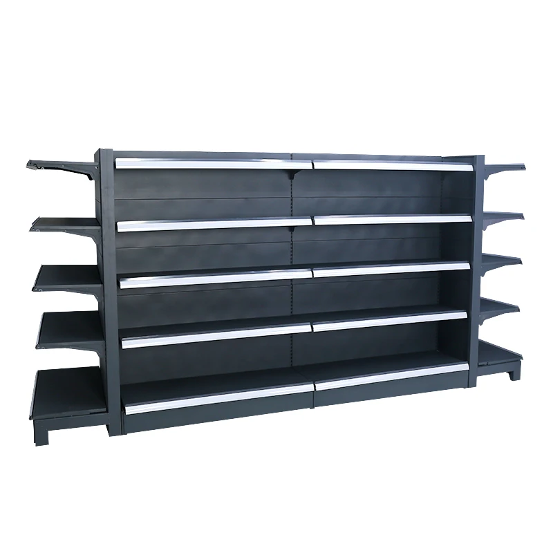 Market shelf corner Steel shelf factory manufacturer supermarket gondola rack L shape shelf