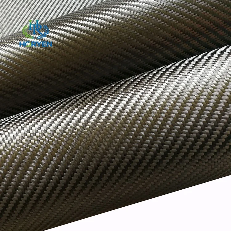 Made in China wuxi 6K 320g biaxial carbon fiber fabric roll