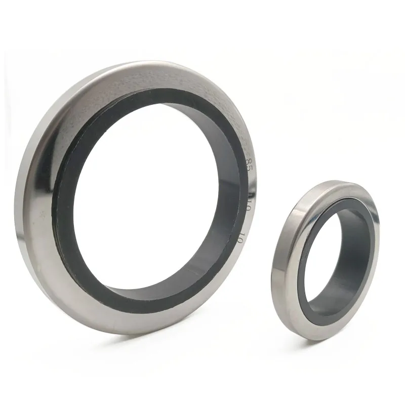 KAIRUITE Dual Lip PTFE Oil Seals Bushing Screw Air Compressor Shaft Seals kits