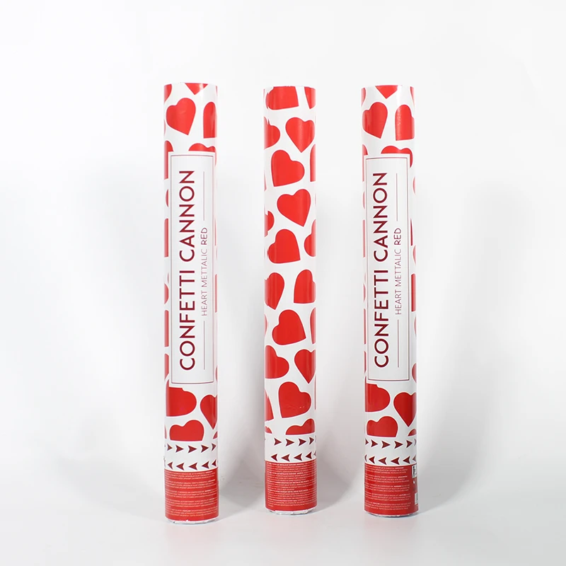 Custom Painting Party Favors Red Confetti Cannon Party Poppers for Sale