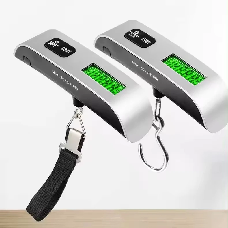 smart travel luggage 50kg weight luggage scale, portable scale luggage