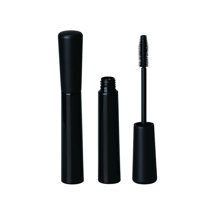 Wholesale Green Round Mascara Tube 15ml Big Capacity With Silver Dot plastic empty mascara container tubes
