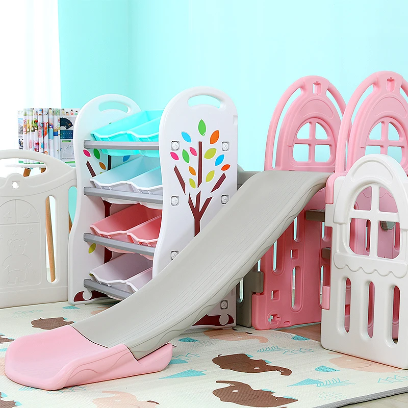  Детский Пластиковый манеж безопасности на заказ детский с горкой и качели