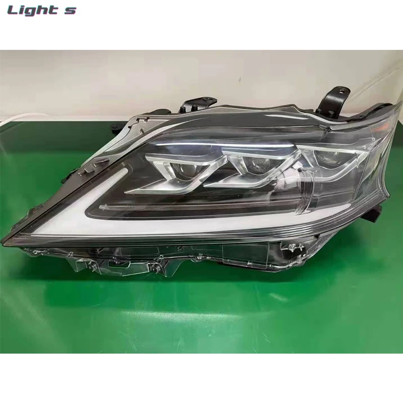 Auto body kits include bumper lights for Lexus RX 2009-2015 Lexus RX upgraded turning 2021 3 lens headlights