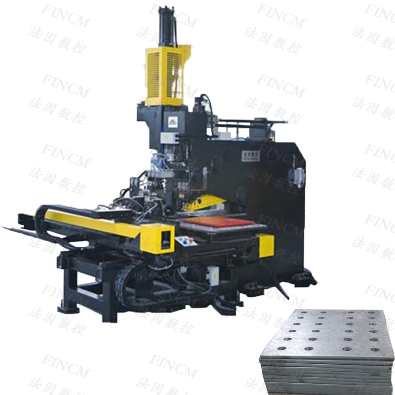 PPD103B FINCM CNC  Automatic Hydraulic Punching And Drilling Machine For Plate