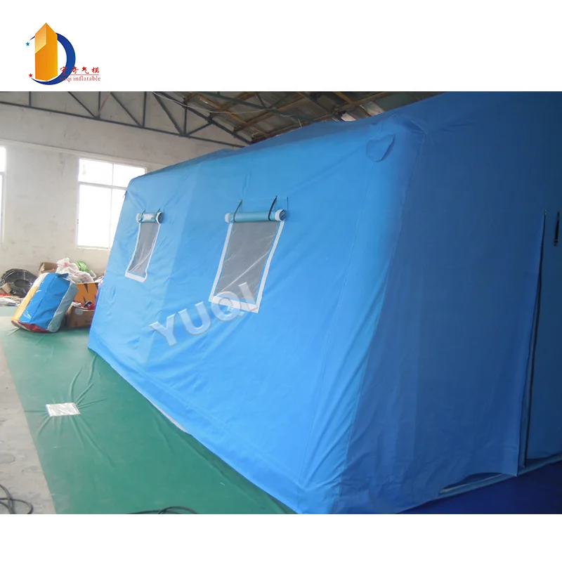 YUQI Custom Inflatable China Red Cross Medical Disaster Relief Outdoor Fire Tent