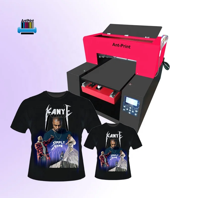 AP-A3-6C direct to garment t prices economic model fabric machine 33*42cm dtg shirt printing