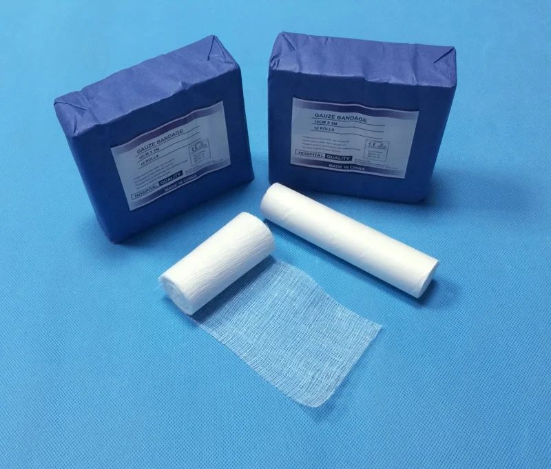Medical absorbent gauze bandage , W.O.W. gauze bandage , with CE and ISO certificates