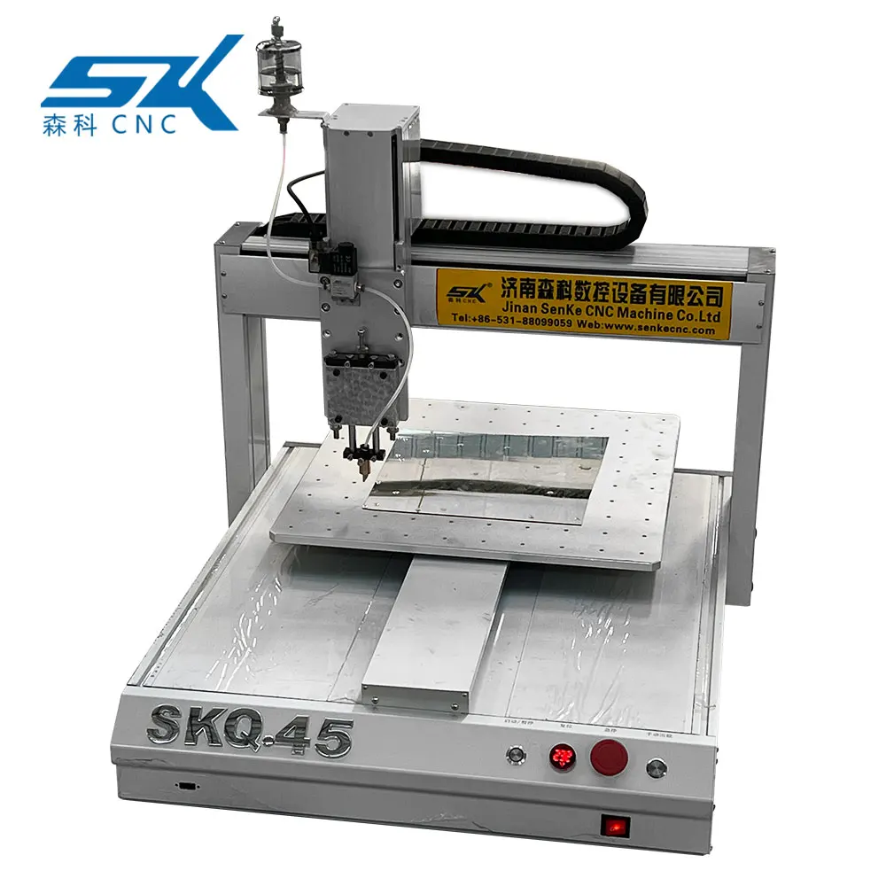 stained glass cnc machine for square round rhombic shapes 4545 in China manufacturer for sale