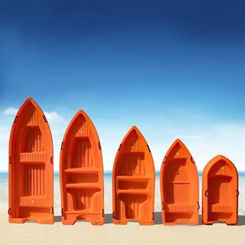 
Durable 4-8 Persons 4meter Large Speed Fishing PE Plastic Boat with Electric Motor 