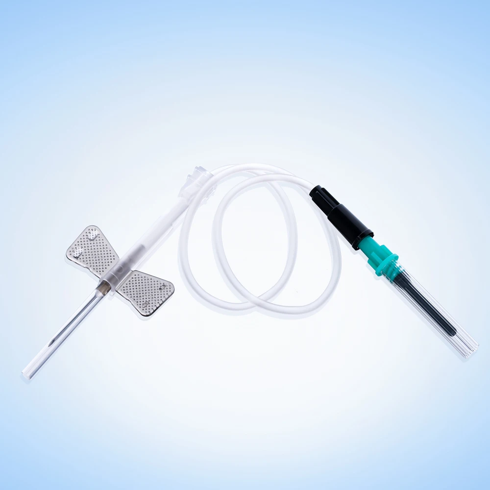 Disposable medical blood collect Butterfly Safty needle 22G*3/4'