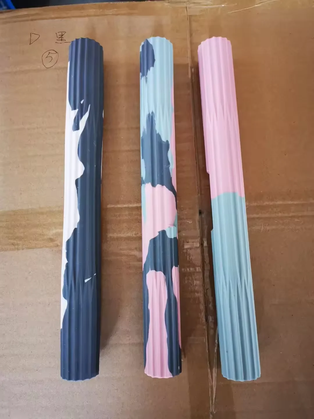 Single Eco-friendly Strengthener Twist Hand Exerciser Flex Resistance Grip Bar Silicone Exercises Flex strength training Bar