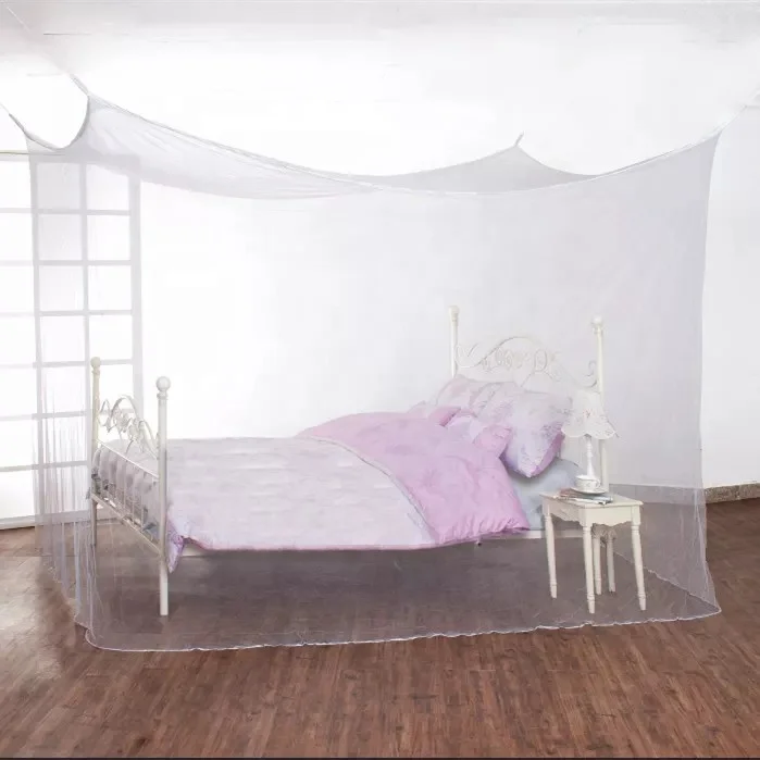 Недорогие прямоугольные москитные сетки для односпальной и двухспальной кровати оптом