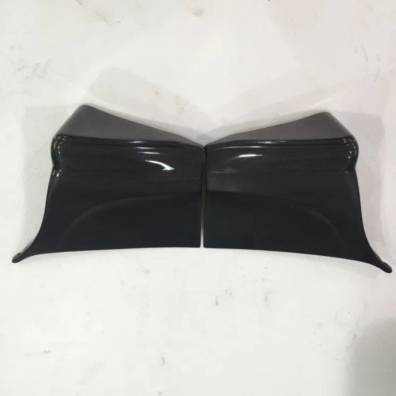 For  MK4 Partial carbon fiber Rear Bumper Side Spats (Pair)