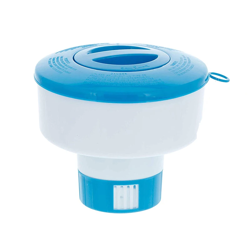 8 inch Pool Floating Collapsible Chlorine Dispenser Pool Chemical Dispenser Floating Chemical Dispenser