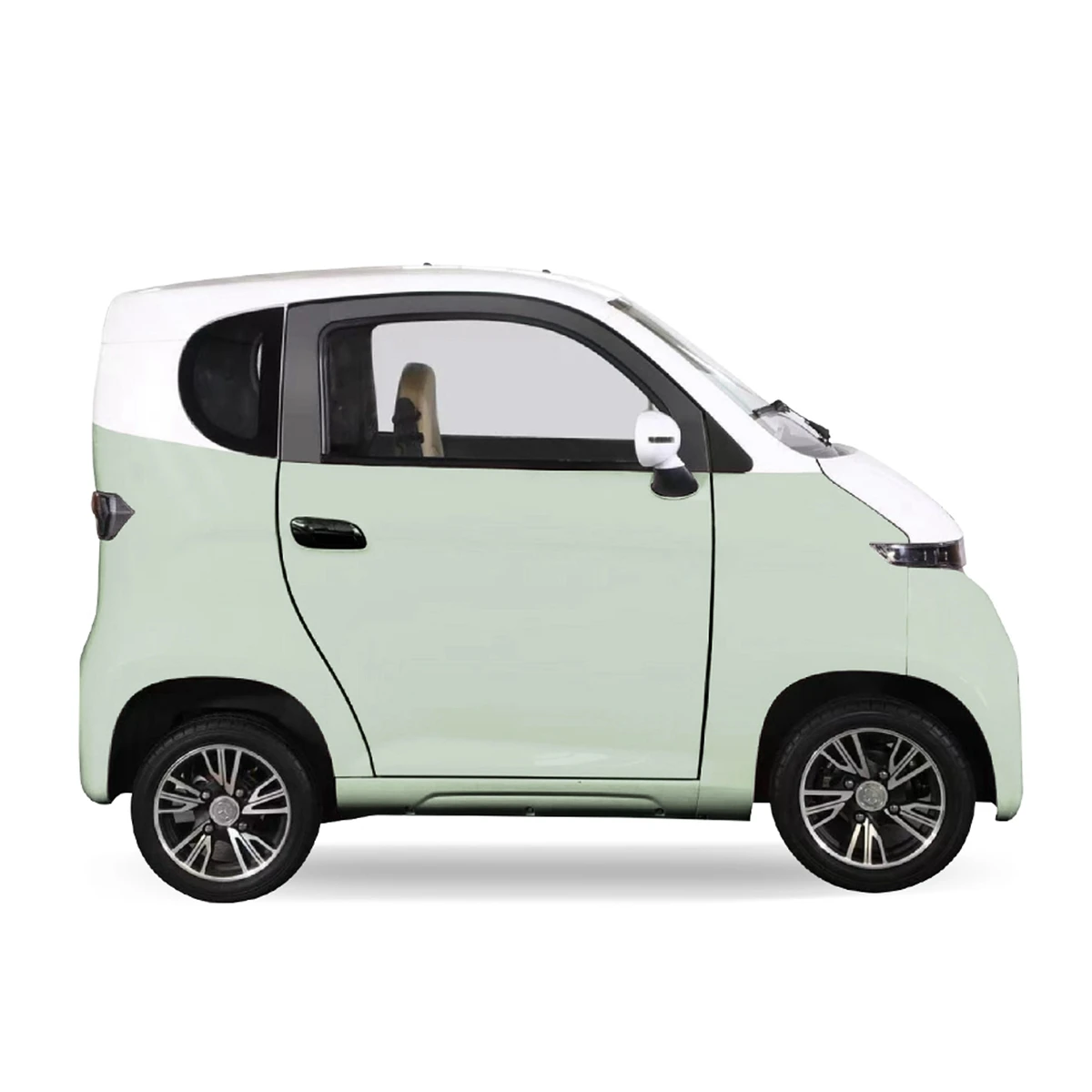 Excellent performance Auto 4 Wheel Electric Enclosed Small Passenger Vehicle Mini Electric Car kabineroller with air conditioner