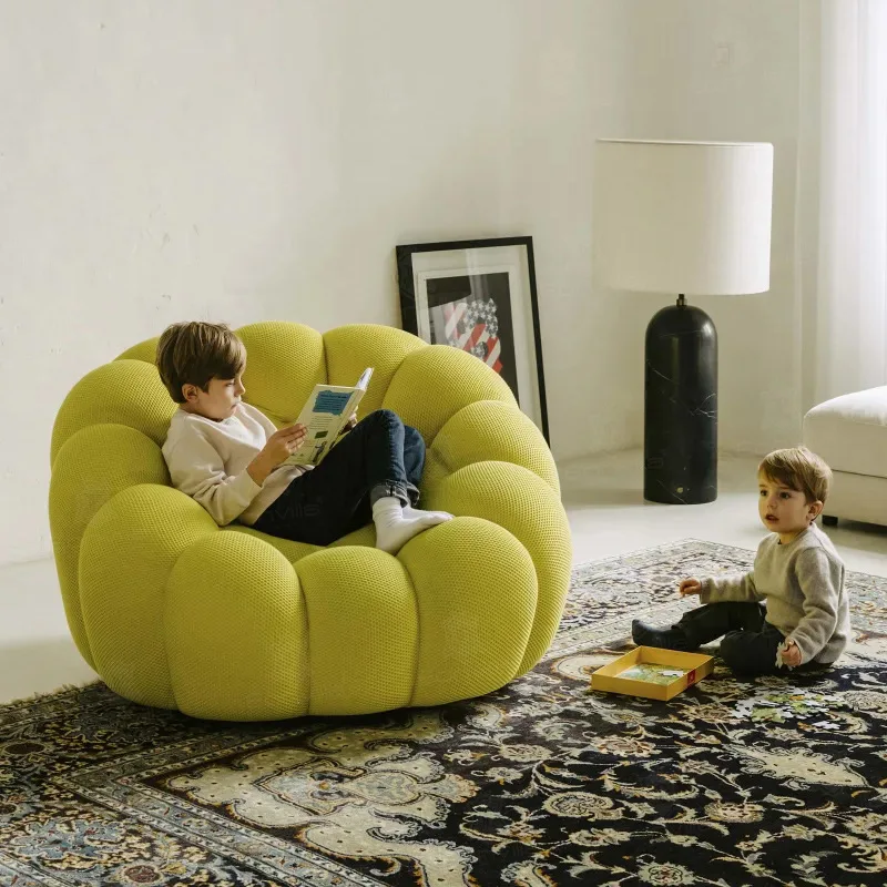 Model Foam Sofa Living Room Fabric Bubble Shape Sofa Lounge Sofa