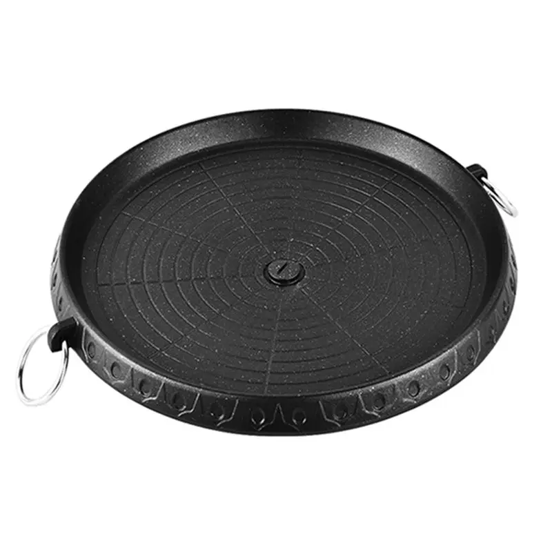 Низкая цена гриль сковорода популярный дизайн корейский гриль сковорода