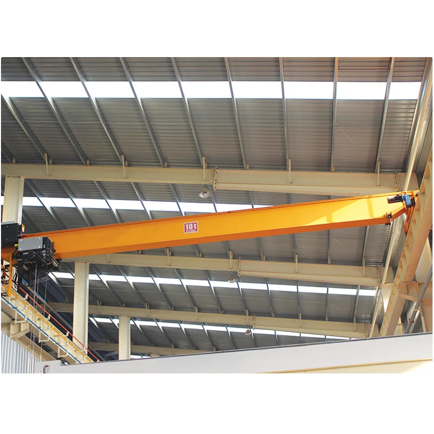 europe type suspension eot crane 10 ton capacity heavy machinery overhead travelling electric hoist single beam bridge crane