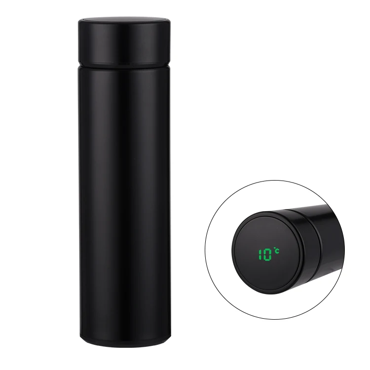 Wholesale custom luxury double stainless steel insulated sublimation thermal thermos flip-top vacuum drink smart flask