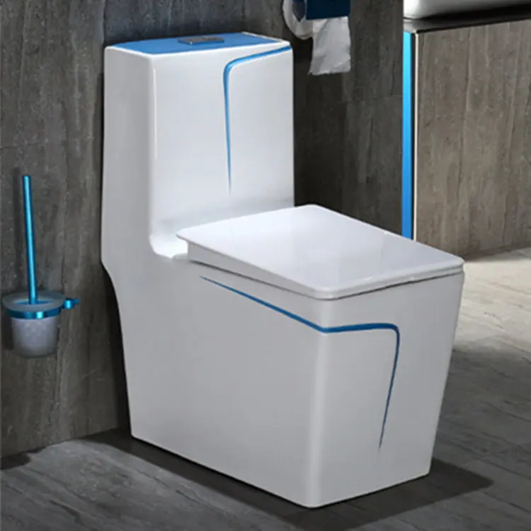 Chinese High Quality Sanitary Ware brands Southeast Asia Hot Sale Top Grade Siphonic One-piece Toilet
