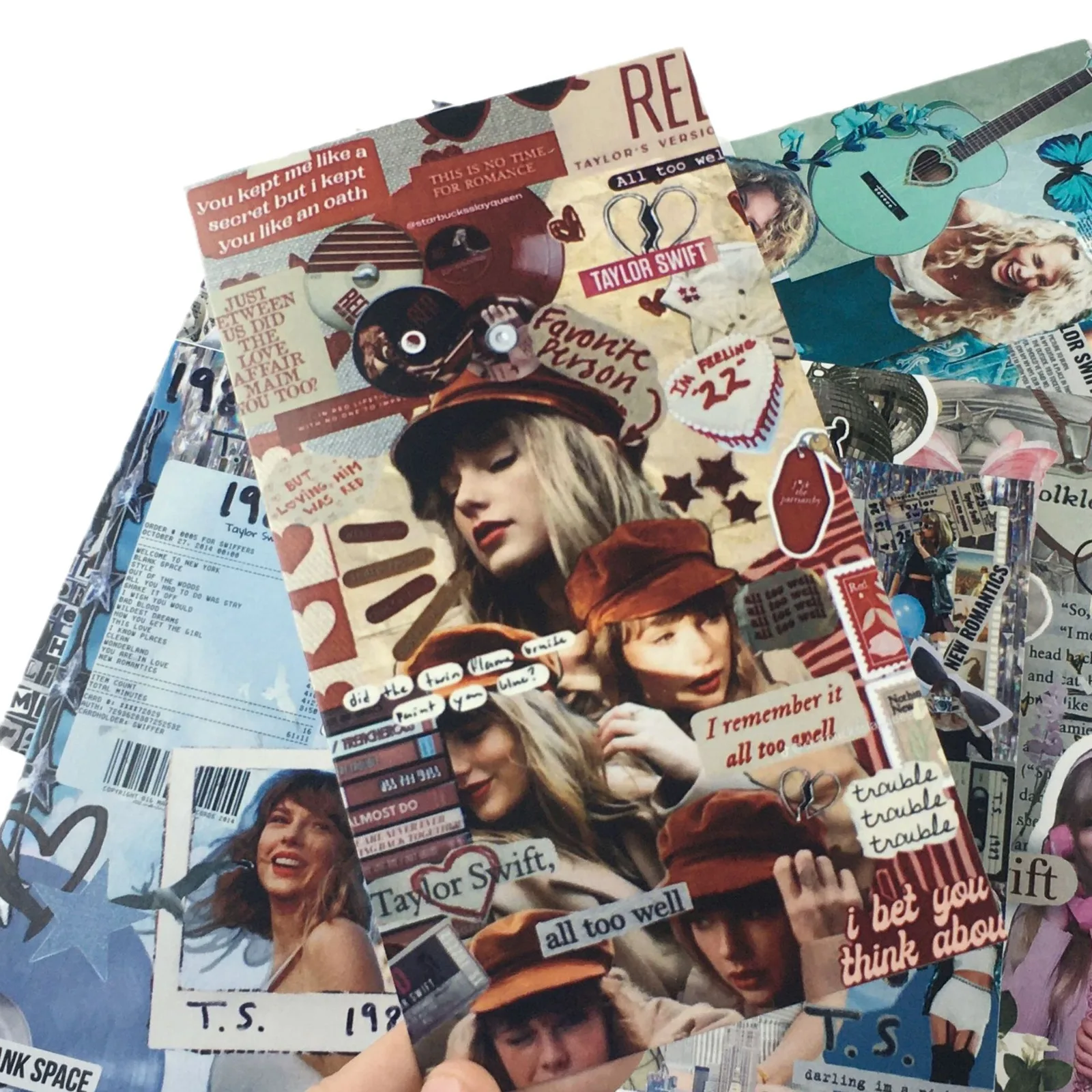 Wholesale Price Custom Design Handmade papercraft  Singer Music Pop Poster aesthetic wall collage prints