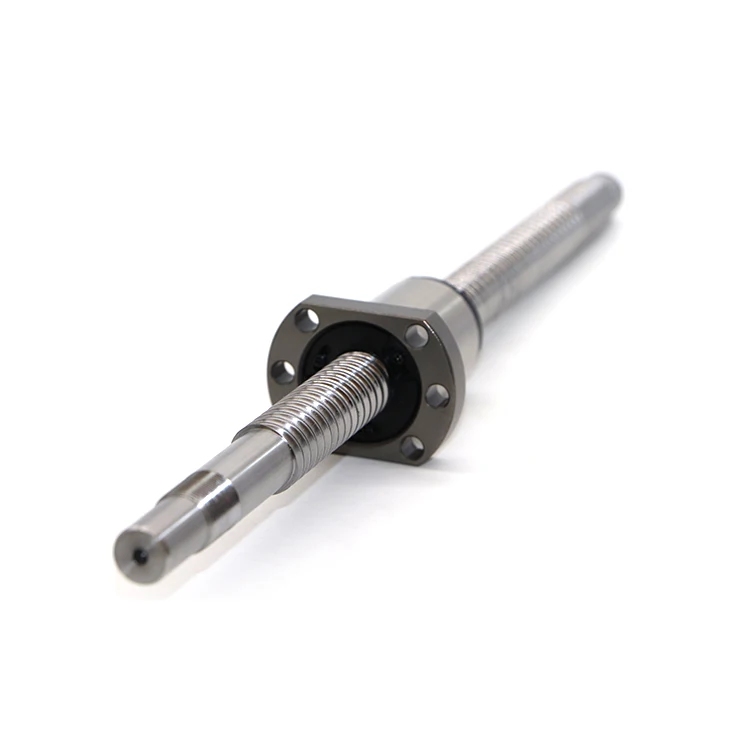 Sell High-Quality Cnc Ball Nuts Linear Guide Precision SFU1204-4  SFU1604-4 SFU1605-3 Rolled thread  Ball Screw