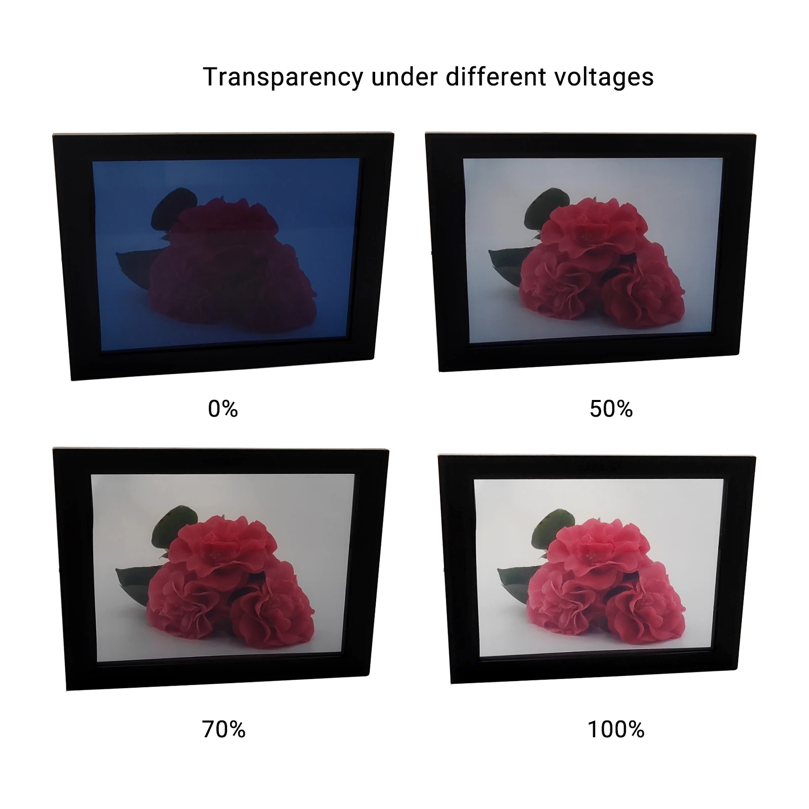 Switchable Smart Film Decorative Electrochromic Film for Smart Window Glass EPC/SPD Smart Film for sale