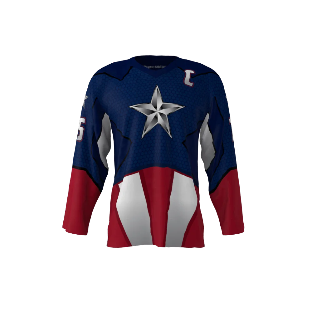 custom hockey jerseys no minimum / hockey club jersey