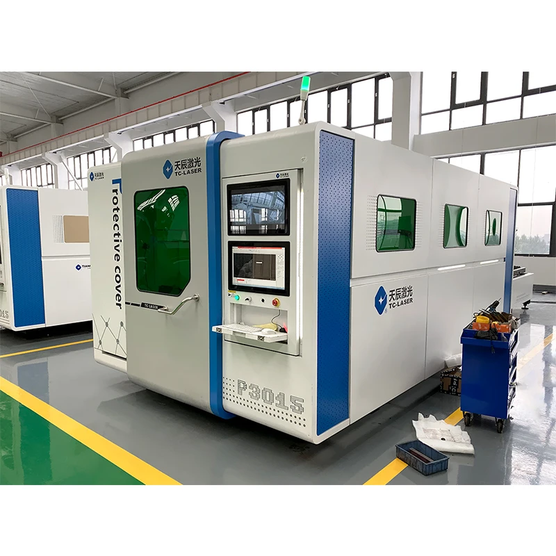 TC  Raycus P3015  Head Fiber Laser Cutting Machine Fibre Cut Metal Machines