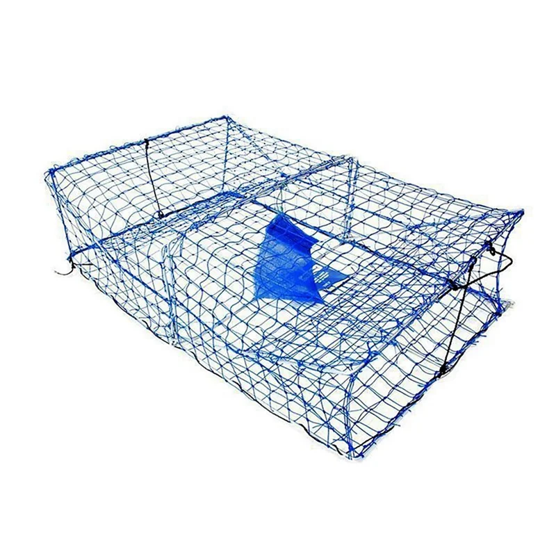 Heavy Duty Convenient Collapsible Design Folding lobster pot  rectangle crab trap