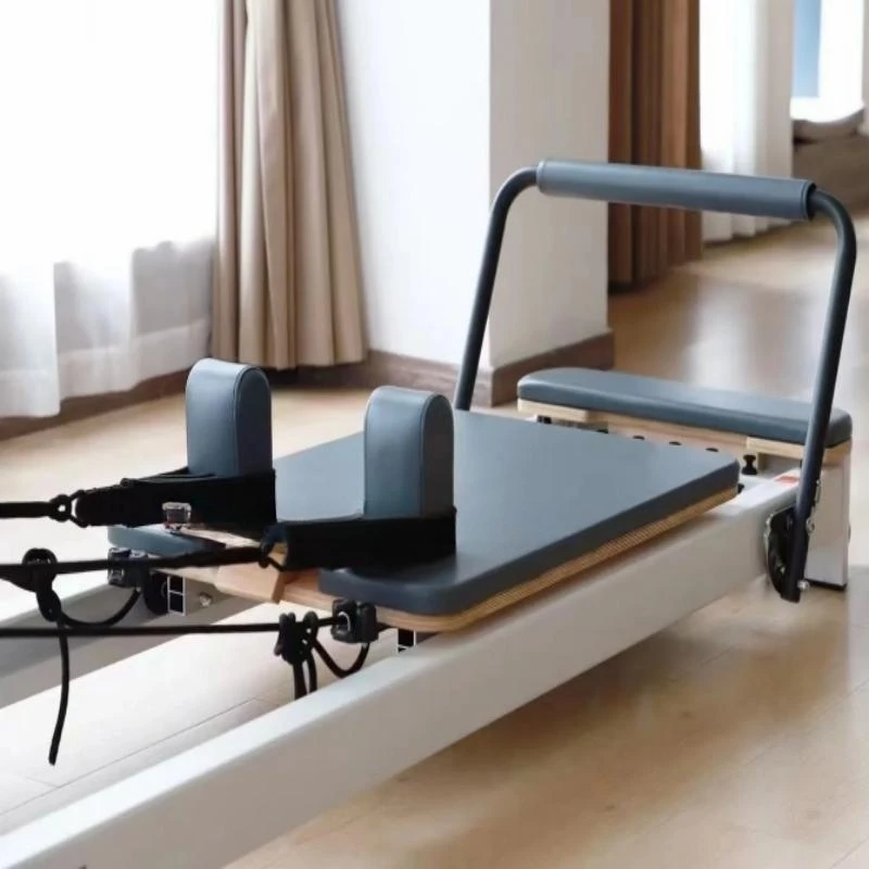 Gericon Fitness Sports Gym Studio Newest Machine White Aluminium Pilates Reformer for Balance Body