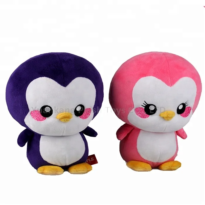 Custom Plush Penguin Hand Knitted Toy Doll