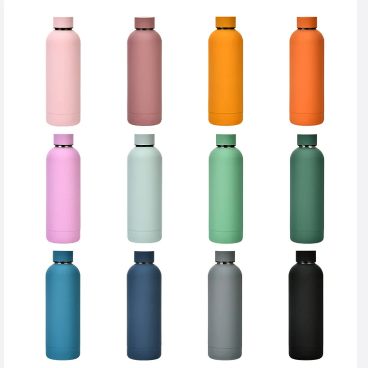 2022 Christmas New Best Selling Personalized 500ml Stainless Steel Double Wall Water Bottle