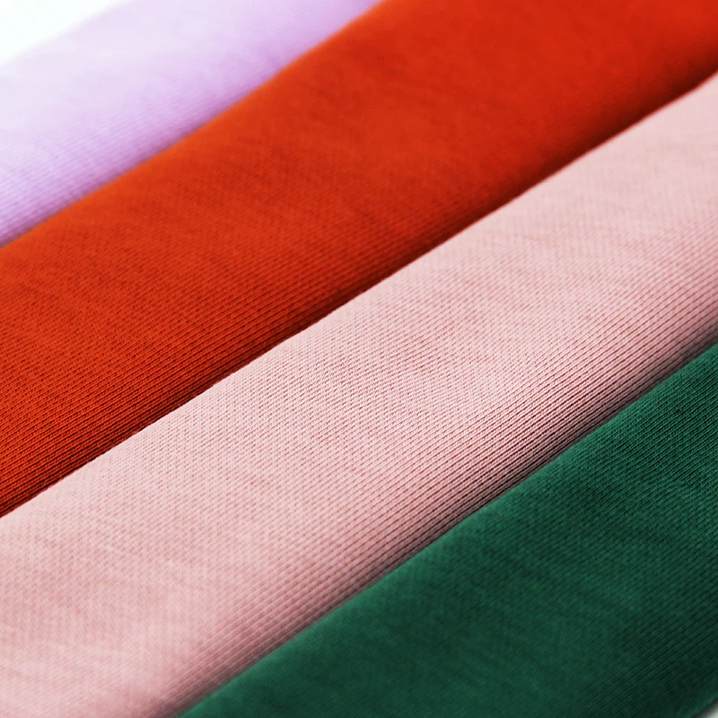 Weft Knit Sweatshirt Fabric 270 GSM Medium Weight French Terry