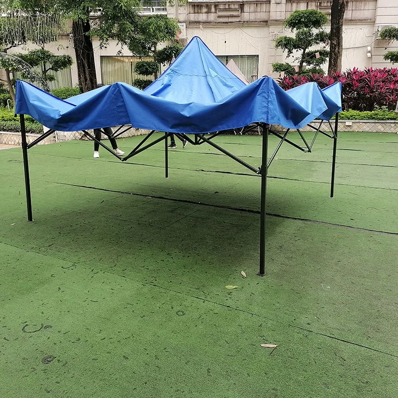 250D Oxford pop up gazebo easy to operate durable folding Gazebo Steel 3X3 tent