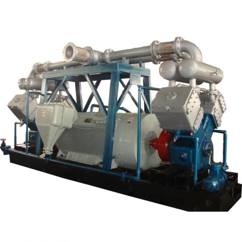 Industrial Compressors Factory Manufacturer Lubrication Style Cng Compressor For Natural Gas