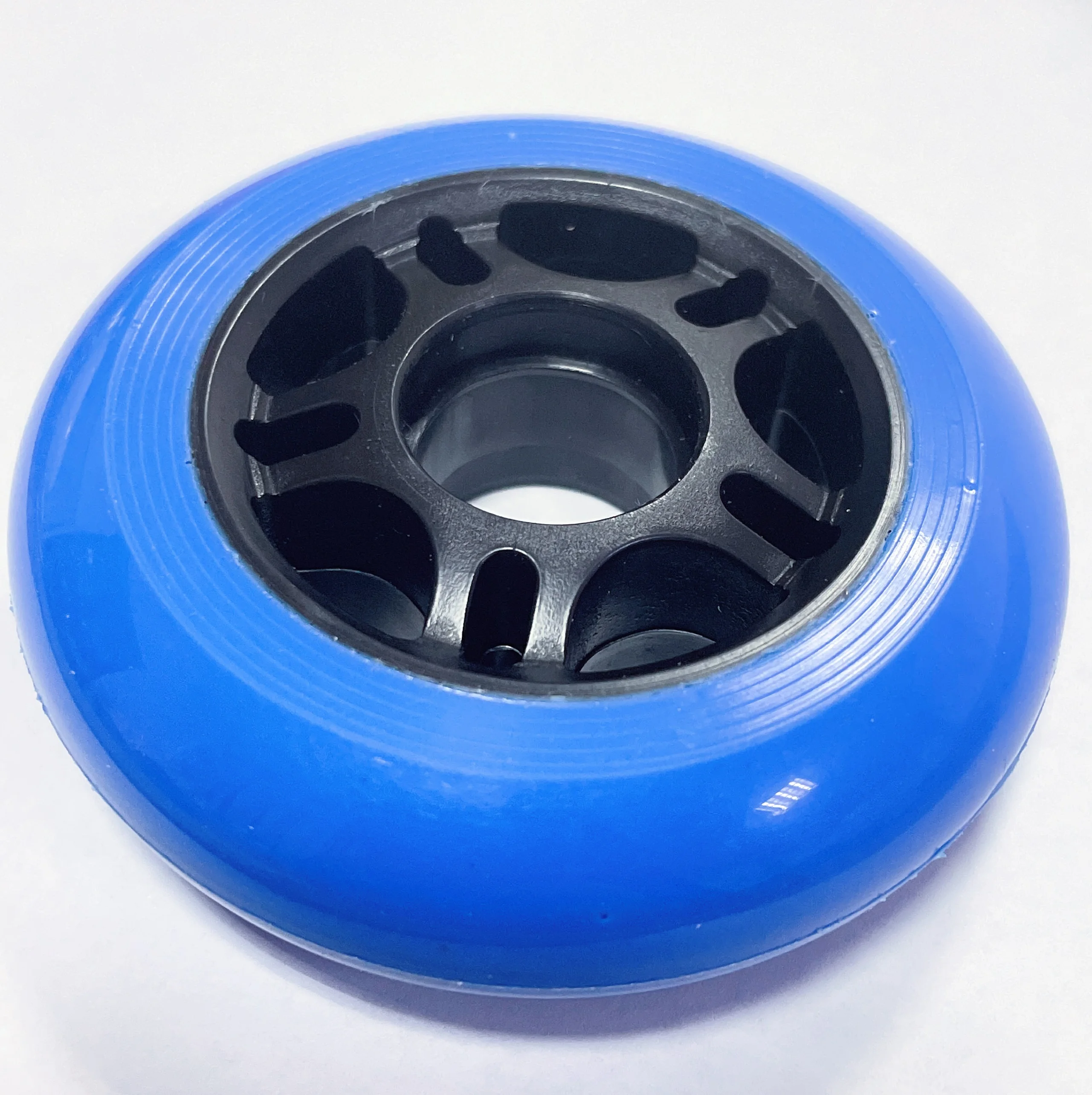 factory wholesale PU skate wheels inline skate wheels hockey skate wheels 80A-85A 80mm x 24mm for teenagers/adults skate shoes