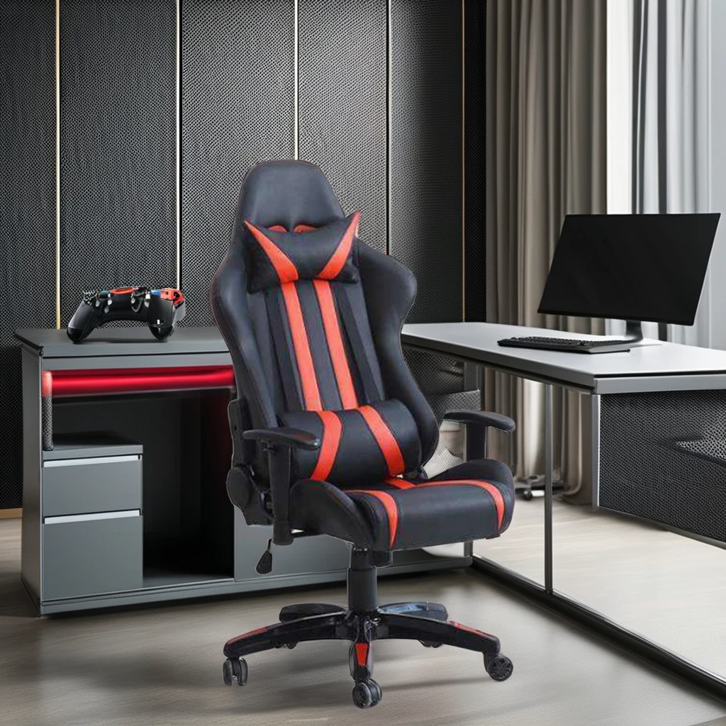 WSX8158 Custom new adjustable ergonomic leather swivel racer sport office racing e-sports chair pu leather gaming chair