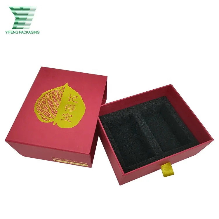 Custom Cosmetics Sliding Drawer Cardboard Box 50ML Perfume Bottle Gift Beauty Box for Hair Bra Cup Healthy Product