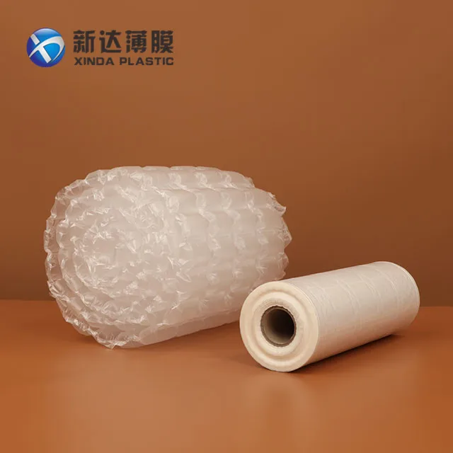 HDPE cushion film roll on sale pillow size customized printed buffer air cushion film
