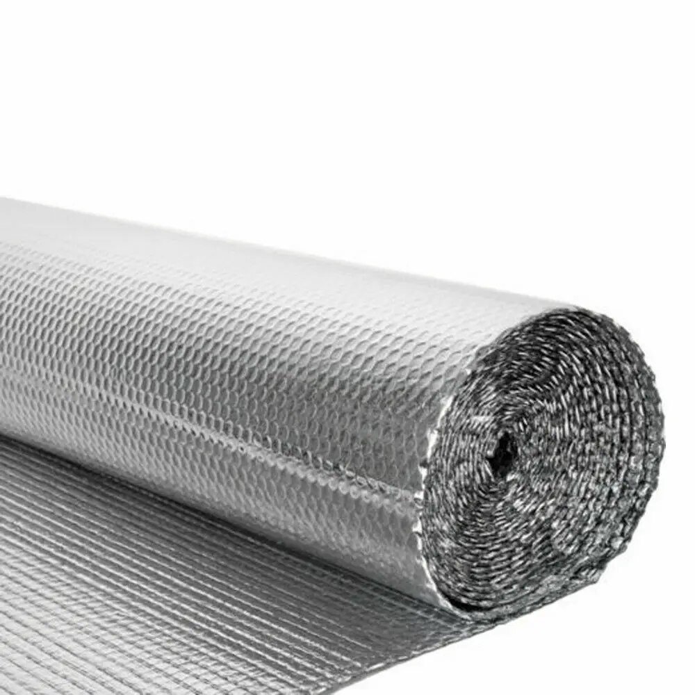 Alloy 8011sheet ceiling bubble aluminum foil heat resistant ceiling material  for roof Heat insulation 80mic