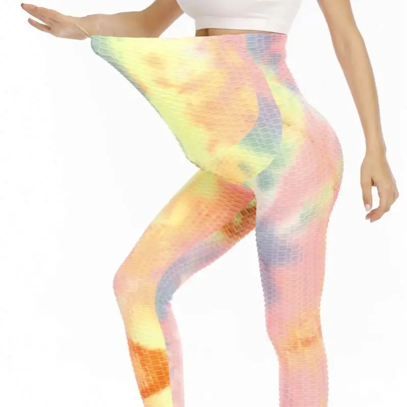 
Fashion pregnancy clothes Tie Dye Maternity Panties High Elastic Long Tights Jacquard Pregnant Yoga Pants 21189 