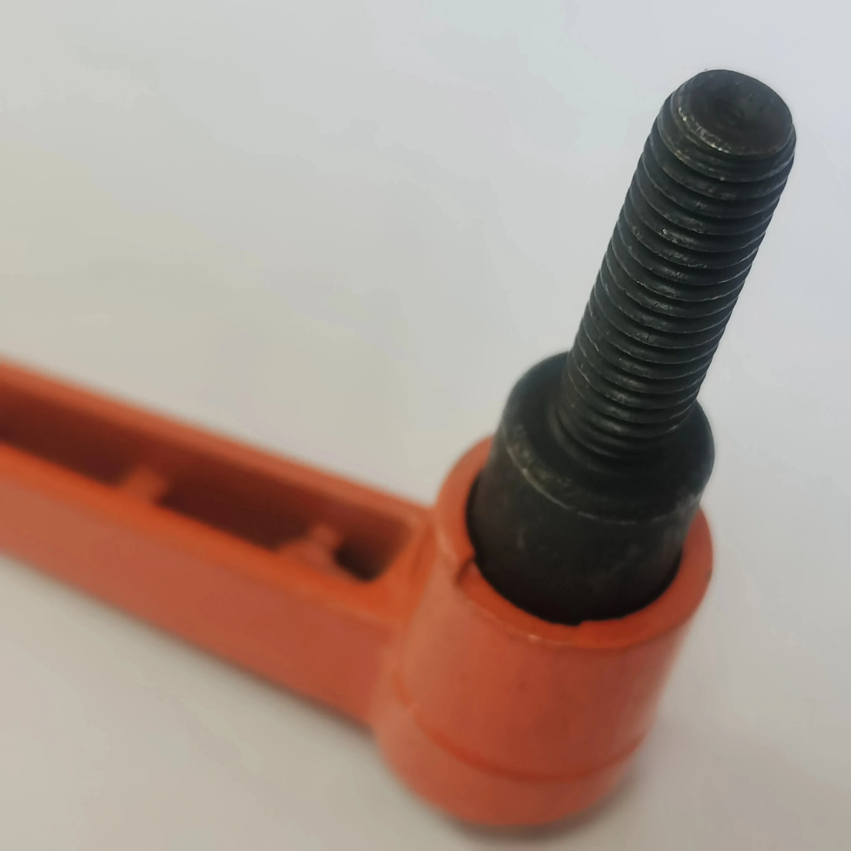 Adjustable position locking handle screw, handle bolt, L-shaped rotatable adjustable hand screw locking nut