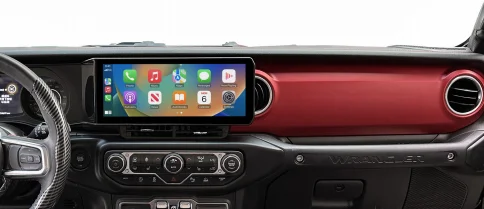 12.3 Inch Multimedia Player For Jeep wrangler 2019- GPS Navigation Car Stereo Auto Radio 4G Carplay