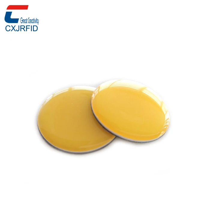 Epoxy Nfc Sticker Ntag213 Ntag215 Ntag216 Chip Waterproof Anti-Metal Nfc Tap Social Media Nfc Tag