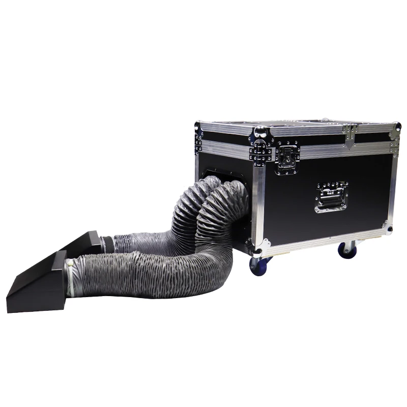 3000w DMX dual output ground smoke water based low ground smoke machine for wedding stage disco dj party performance