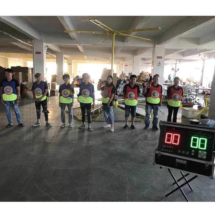 Hot Sales Inflatable IPS Sport Game Battle Light Shooting Arena Interactive IPS Light Vests for Kids and Adults