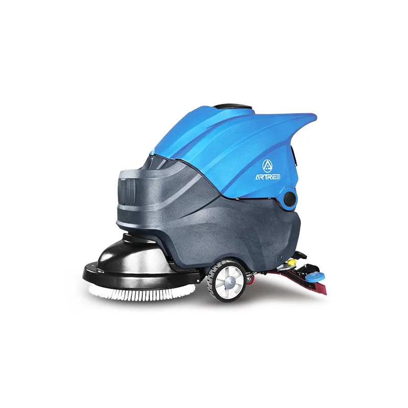 fast delivery fashion road cleaning machine electric vacuum walk behind floor scrubber